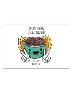 Magnesy na Lodówkę – Charytatywny Piknik Personalizowany