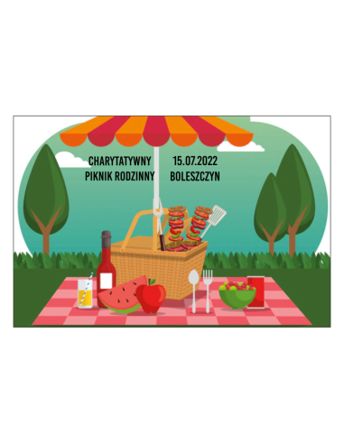 Magnesy na Lodówkę – Charytatywny Piknik z Projektem