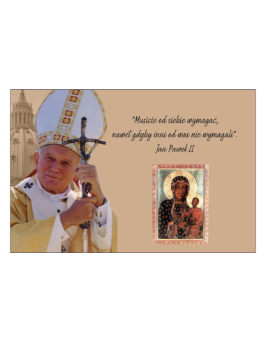 Magnesy na Lodówkę – Pielgrzymka Musicie Siebie Wymagać