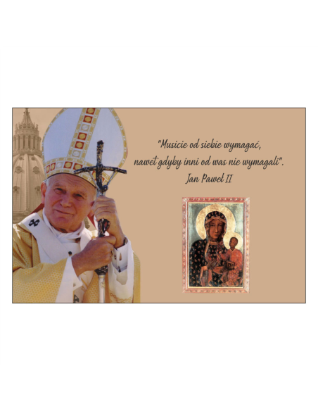 Magnesy na Lodówkę – Pielgrzymka Musicie Siebie Wymagać