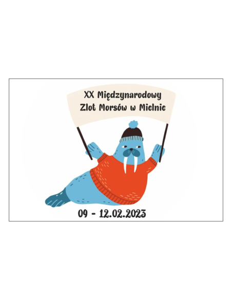 Magnesy na Lodówkę – Morsy – Xx Personalizowany Pamiątkowe