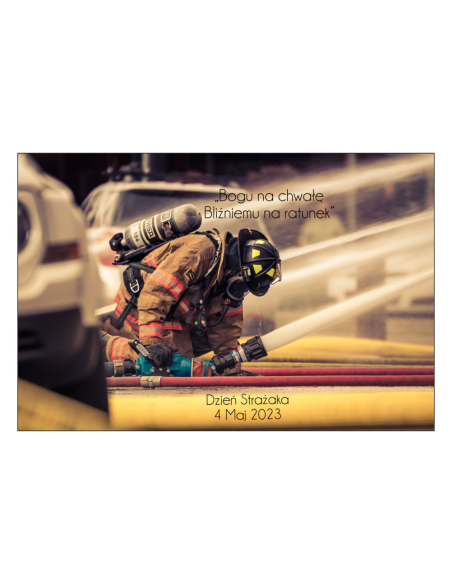 Magnesy na Lodówkę – Bogu Chwałę Bliźniemu Ratunek Dzień