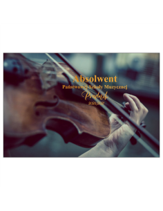 Magnesy na Lodówkę – Absolwent Państwowej Szkoły Muzycznej