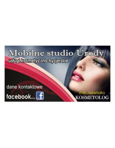 Baner – Mobilne Studio Urody Gotowy Projekt Reklamowy