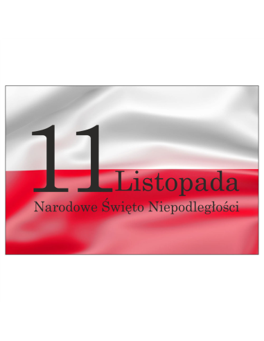 Magnesy na Lodówkę – 11 Listopada Narodowe na Zamówienie