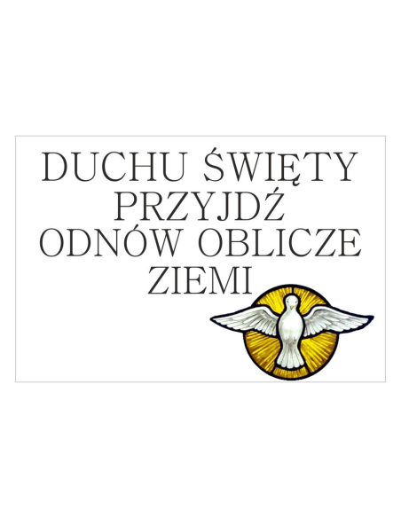 Magnesy na Lodówkę – Duchu Świety Przyjdź Odnów Oblicze