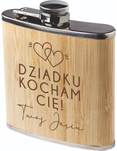 Personalizowana piersiówka – grawer dowolny, praktyczny i stylowy prezent