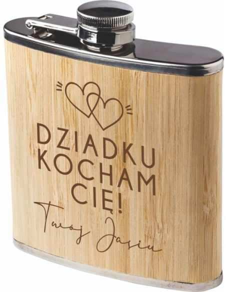 Personalizowana piersiówka – grawer dowolny, praktyczny i stylowy prezent