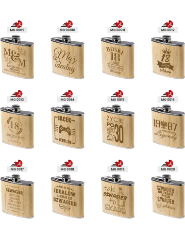 Personalizowana piersiówka – grawer dowolny, praktyczny i stylowy prezent