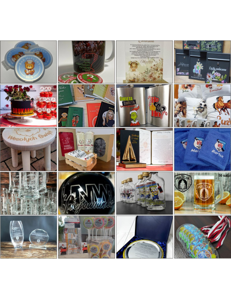 Szklany wazon z grawerem | Personalizowany prezent | Dowolny napis