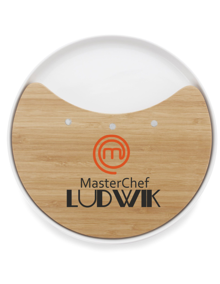 Bambusowa Deska do Sera Przystawek ZESTAW Akcesoriów Możliwe Grawerowanie