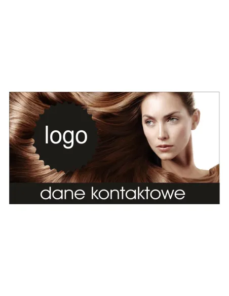 Baner – Zakład Fryzjerski Reklamowy Gotowe Wzory Banerów