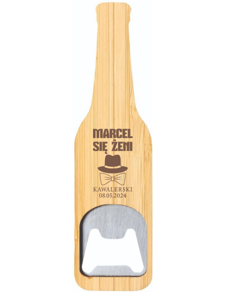 Otwieracz w kształcie butelki