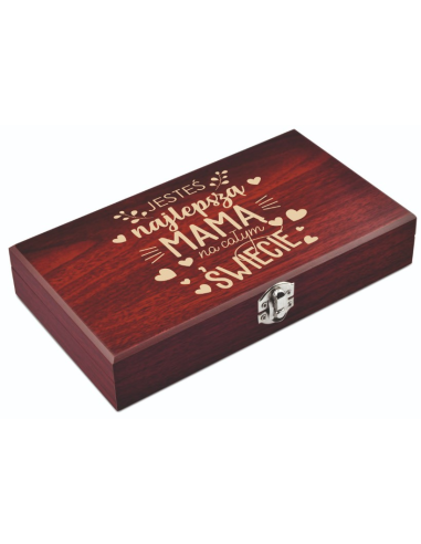 Zestaw do wina  AKCESORIA z Futerałem  Korkociąg Grawer LOGO Prezent