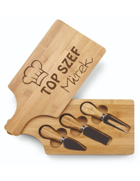 Deska do serów z nożami BRIE