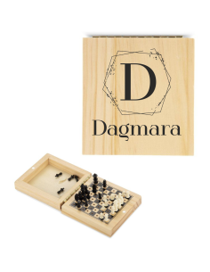 Szachy drewniane