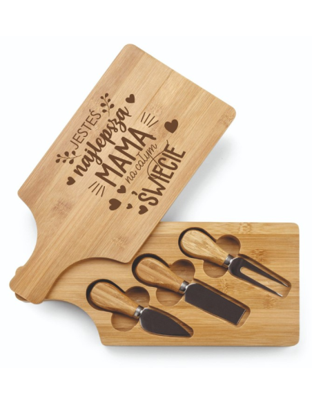 Deska do serów z nożami BRIE