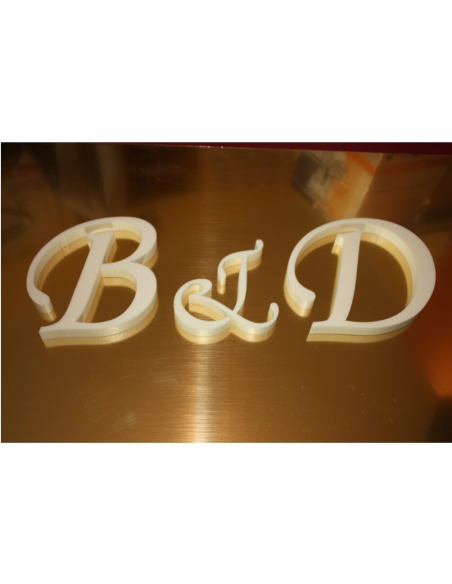 Imiona Inicjały Młodych Młodej 60 cm Pary Ślub Styroduru