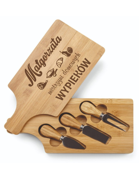 Deska do serów z nożami BRIE