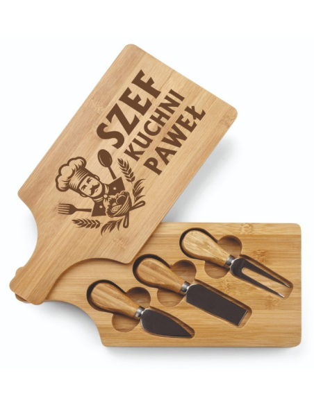 Deska do serów z nożami BRIE