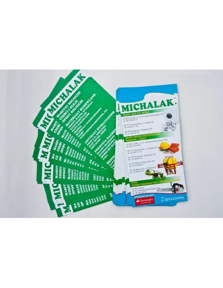 Ulotki A4 10000 sztuk z Nadrukiem Reklamowy + Projekt
