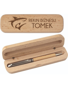 Personalizowane etui na długopis z TWOIM Logo Prezent dla NIEJ dla NIEGO