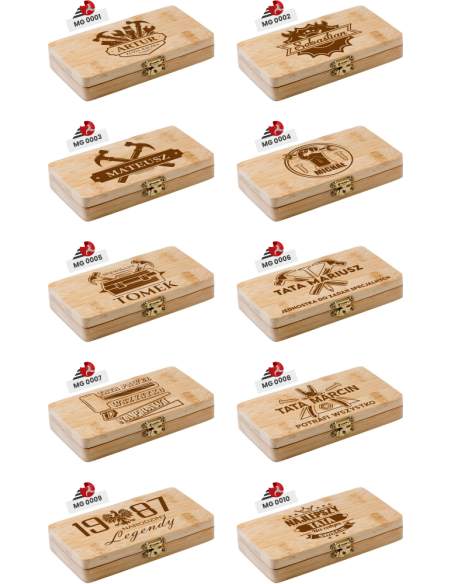 Prezent DLA SZEFA Zestaw Śrubokrętów 24 w 1 Upominek DLA MĘŻCZYZNY LOGO