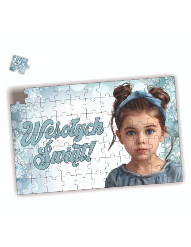 Puzzle z własnym nadrukiem – personalizacja  Prezent  Dzień Babci Dziadka
