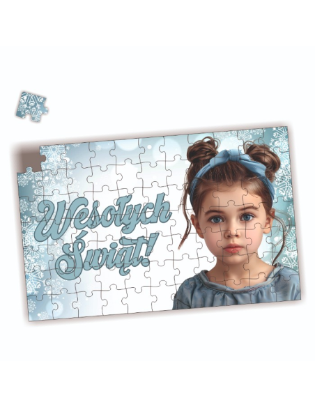 Puzzle z własnym nadrukiem – personalizacja  Prezent  Dzień Babci Dziadka