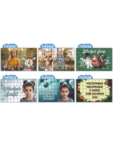 Puzzle z własnym nadrukiem – personalizacja  Prezent  Dzień Babci Dziadka