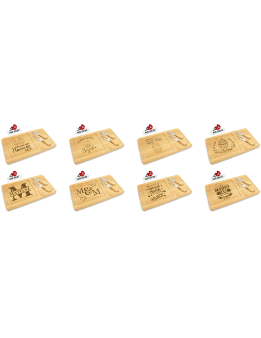 Deska Kuchenna Z nożami SERWIS Firmowy PREZENT Twoje Logo Grawer