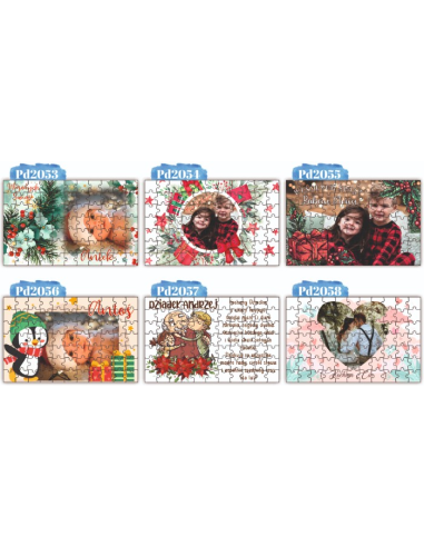 Puzzle z własnym nadrukiem – personalizacja  Prezent  Dzień Babci Dziadka