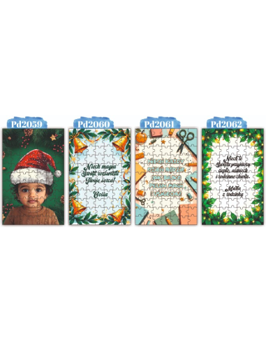Puzzle z własnym nadrukiem – personalizacja  Prezent  Dzień Babci Dziadka