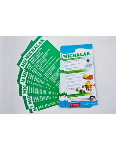 Ulotki A5 250 sztuk z Nadrukiem Reklamowy + Projekt