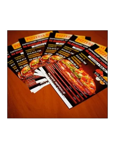 Ulotki A5 1000 sztuk z Nadrukiem Reklamowy + Projekt