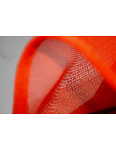 Kamizelka Odblaskowa z Nadrukiem Reklamowym logo Tył