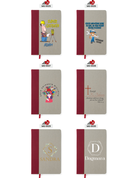 Notes 96 kartek DLA NIEJ Idealny UPOMINEK Firmowy Twoje Logo i Grafika
