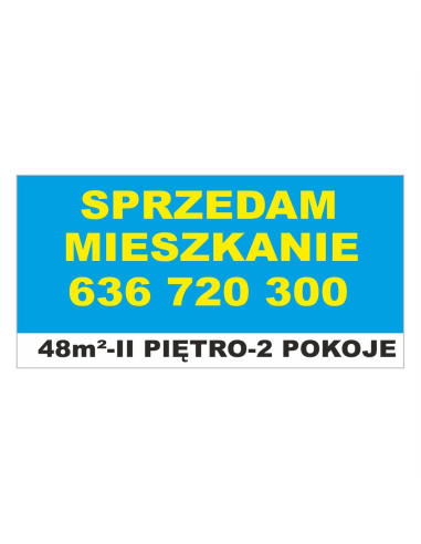 Baner Sprzedam Dom Mieszkanie Działkę – Gotowe Banery