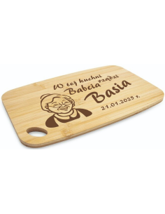 Prezent DZIEŃ Babci Deska do krojenia IDEALNY Gadżet Twoja Grafika Grawer
