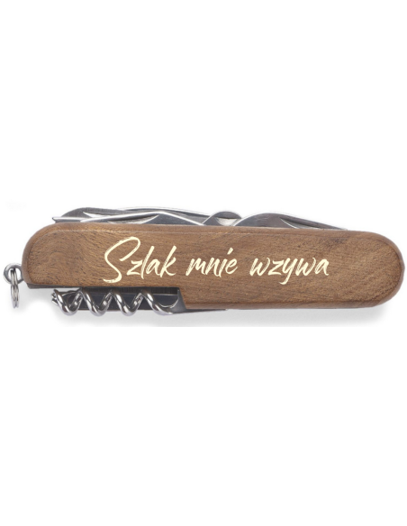 Personalizowany Scyzoryk z nadrukiem UV Dowolna Personalizacja Dzień Taty