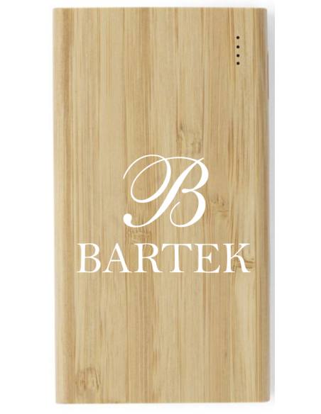 Power bank reklamowy 8000 mAh Nadruk UV logo Gadżet firmowy 100 szt 