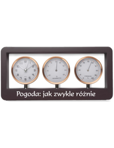 Stacja pogody Zegar z funkcją budzika z twoim nadrukiem UV różne wzory