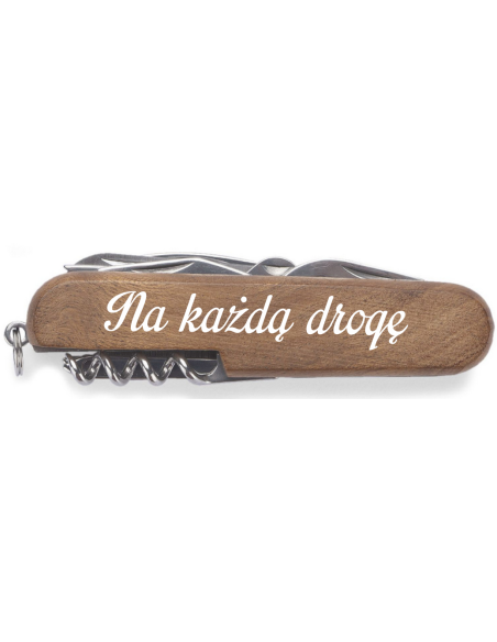 Personalizowany Scyzoryk z nadrukiem UV Dowolna Personalizacja Dzień Taty