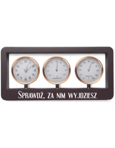 STACJA POGODY gadżet do domu prezent z twoim nadrukiem tekstem logo