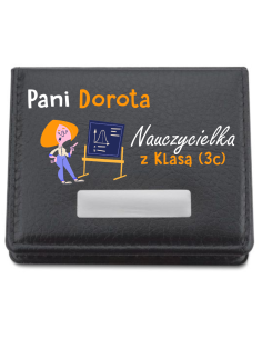 Personalizowane karteczki samoprzylepne z imieniem DLA NAUCZCIELKI