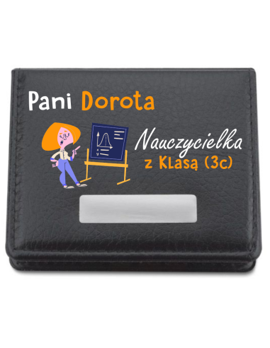 Personalizowane karteczki samoprzylepne z imieniem DLA NAUCZCIELKI