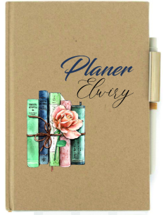 Notes paner A5 nadruk UV długopis PREZENT z twoim imieniem