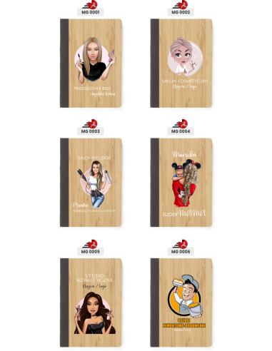 Notatnik notes A5 DLA TATY z nadrukiem UV personalizowany prezent