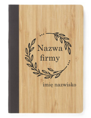 Notatnik notes A5 DLA TATY z nadrukiem UV personalizowany prezent