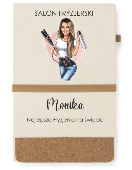 NOTATNIK A6 prezent dla mechanika personalizowany notes Z TWOIM NADRUKIEM
